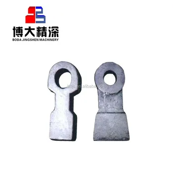 High chrome hammer for hammer mill crusher spare parts