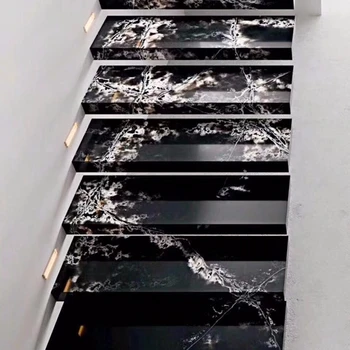 Black Granite Stair Tread And Step Riser Buy Interior Stair Treads Modern Stair Treads Decorative Stair Tread Product On Alibaba Com