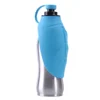 Stainless Steel 18/8 Portable Dog Water Bottle Easy to Use Travel Dog Water Bowl Keeps Pets