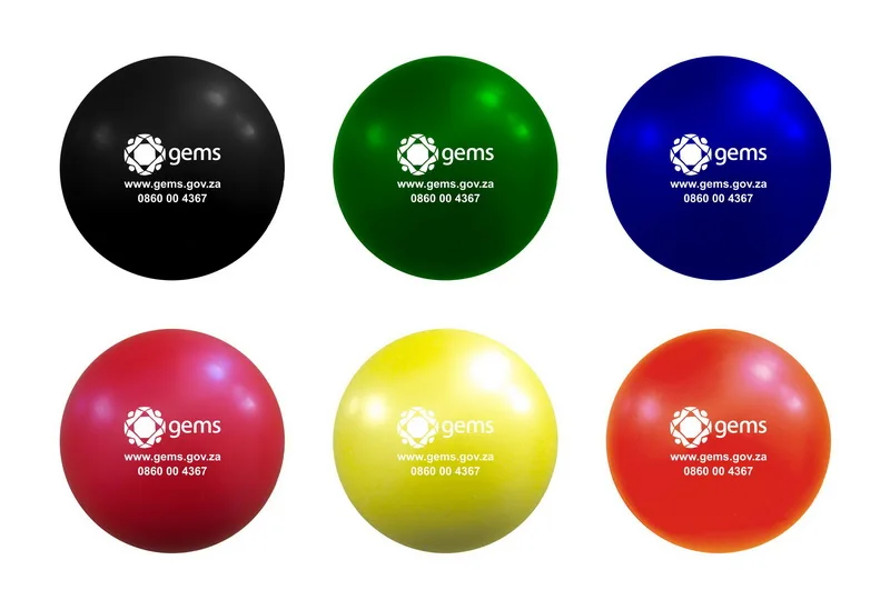 custom logo round pu anti stress ball