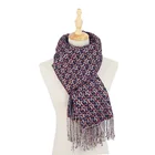 Cosum high quality best price winter 2018 custom knitted knitting scarf women