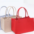 2018 tote bags ladies fashion felt utility bags women handbags