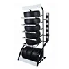 ODM Multi-layer DIY Power Coated Car Wheel Display Stand Made In China