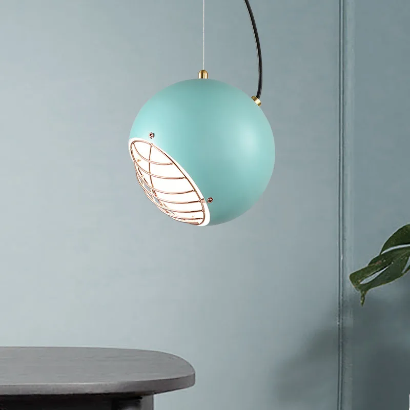 New Modern Nordic Decorative Hanging Lighting Pendant Lamp Indoor Top Quality Multi Color Nordic Hanging Lamp for Dinning Room