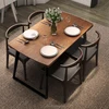 Foshan traditional design romantic hard wood dining table sets for home