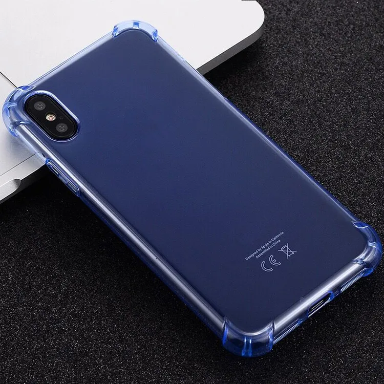 Free Sample Four Corner Anti Crack Clear TPU Transparent Cell Phone Case for iPhone x xs, 7 colors
Free Sample Four Corner Anti Crack Clear TPU Transparent Cell Phone Case for iPhone x xs, 7 colors