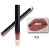 newest cosmetic waterproof private label lip pencil long lasting matte liquid lipstick set