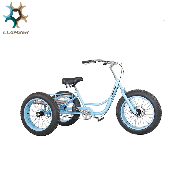 Fat tyre tricycle/three wheel beach bike/cargo trike GW7022
