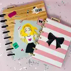 Cute Cartoon Stationery Business Paper Personal Journal Planner colleg Rule Spiral Notebook