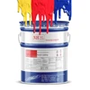 Self-cleaning polyurethane enamel paint for steel structure or architecture.