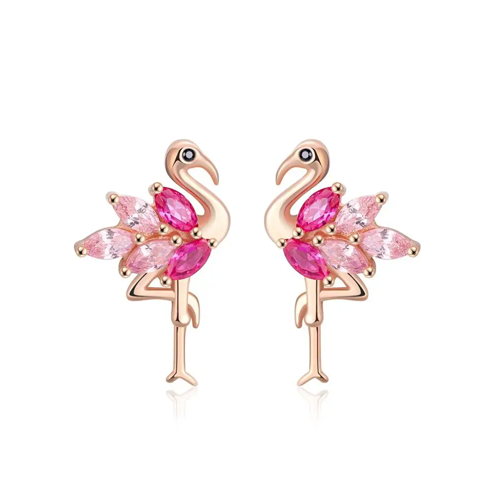 RINNTIN SE164 Flamingo Earrings Bulk Products Sterling Silver Rose Gold Bird Stud Earrings
RINNTIN SE164 Flamingo Earrings Bulk Products Sterling Silver Rose Gold Bird Stud Earrings