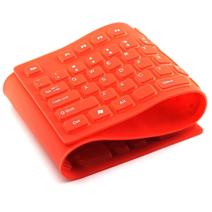 colourful silicone rubber keyboard flexible roll up keyboard for PC laptop, Black/pink/red/blue/green/yellow/white
colourful silicone rubber keyboard flexible roll up keyboard for PC laptop, Black/pink/red/blue/green/yellow/white