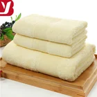 Adults towel Square rectangle shape Plain dyed bamboo fiber towel