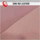 Flocking Material Pig Skin Suede Leather for Bags or Shoes