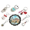 Czech Gifts and Souvenirs Praha Hand-painted Magnets Souvenir Stand Souvenir Fridge Magnets and Badges Keychain Gift Souvenir
