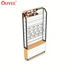 Modern Optical Shop Glass Shelf Rack For Wall Display