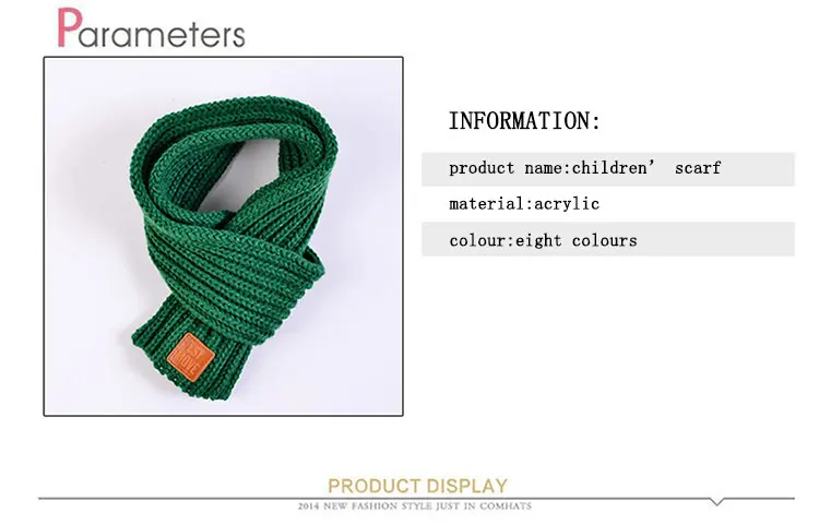 childrens scarf childrens winter scarf  childrens winter for boys scarf knitted warm red scarf scarves for girls (12)