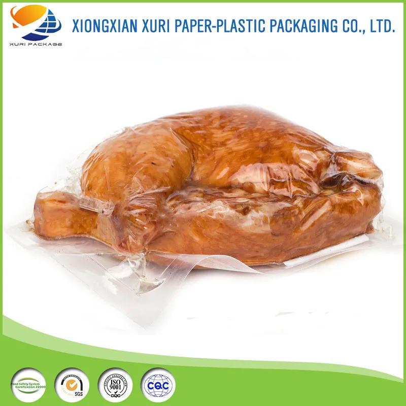 High Quality Clear Nylon Packaging Giant Hot Roast Frozen Chicken