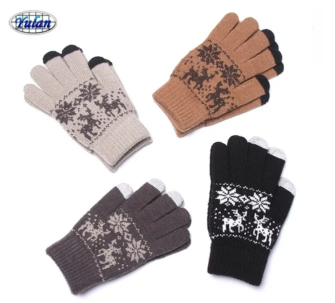 Daily Life Usage and Jacquard Style Touch Screen Gloves