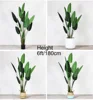 Artificial Banana Trees, Artificial Bird of Paradise Plants, Travelers Palm Trees for House Decoration
