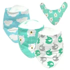 wholesale Feeding Saliva Towel Dribble Cotton Set 100% cotton lace customized baby bib