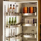 Oem Design Storage Kitchen Cabinet Magic Corner Basket