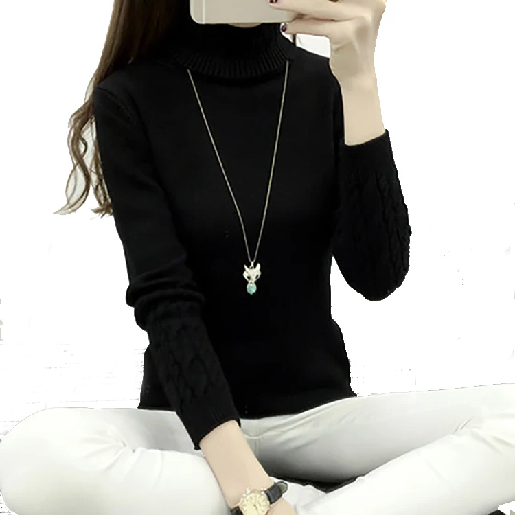 Custom Thick twist Women sweater turtleneck women high neck sweaters girl knitted cotton pullover sweater
Custom Thick twist Women sweater turtleneck women high neck sweaters girl knitted cotton pullover sweater