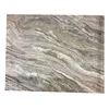 Newstar fantasy white granite with brown veins grey coffee table top, kitchen countertop half bullnose edges cheap prices in spa