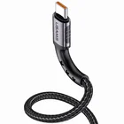 USAMS SJ-289 Braided Nylon Aluminum Fast Speed 1Meter Usb Type C Cable , High Quality Micro Usb Cable
