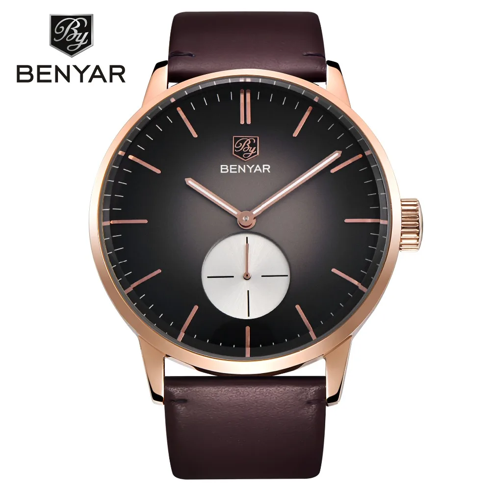 BENYAR 2720M Men Quartz Wristwatch High Quality Simple design Clock Watch, 4 colors
BENYAR 2720M Men Quartz Wristwatch High Quality Simple design Clock Watch, 4 colors