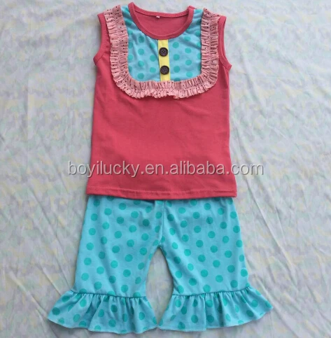 秋のブティック子供バルク卸売冬のクスクスムーンremakes子供ストライプブティック服セット女の子感謝祭セット仕入れ・メーカー・工場