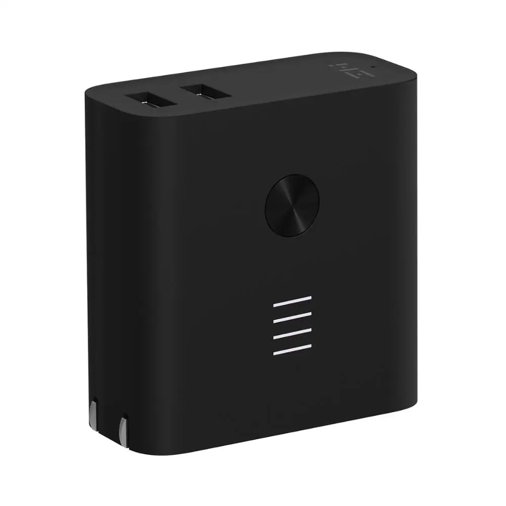 ZMI Plugornot Zero Portable Charger 6700mAh with Dual USB Wall Charger, Foldable Plug and Quick Charge 3.0, Battery Pack, N/a
ZMI Plugornot Zero Portable Charger 6700mAh with Dual USB Wall Charger, Foldable Plug and Quick Charge 3.0, Battery Pack, N/a