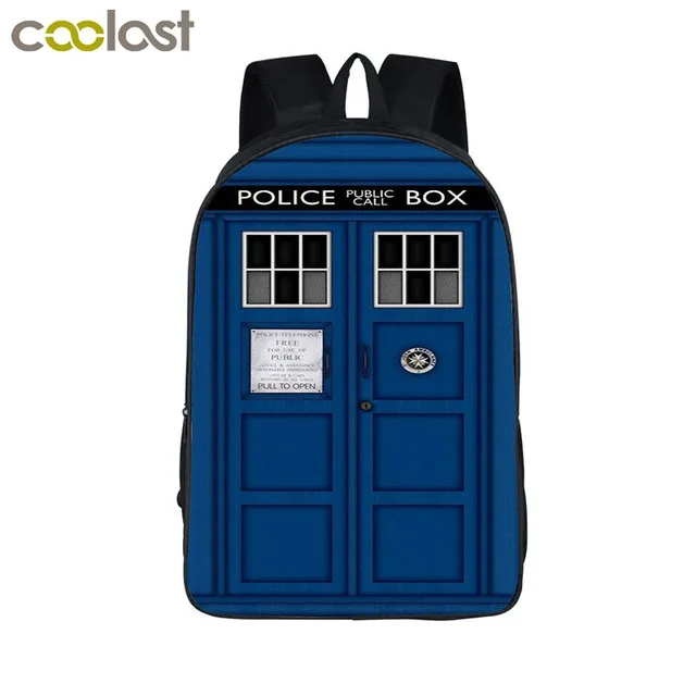 COOLOST Print Tv Show Doctor Who Backpack For Teenagers Boys Girls School Bags Women Men Daily Backpack Kids Bag, Black
COOLOST Print Tv Show Doctor Who Backpack For Teenagers Boys Girls School Bags Women Men Daily Backpack Kids Bag, Black