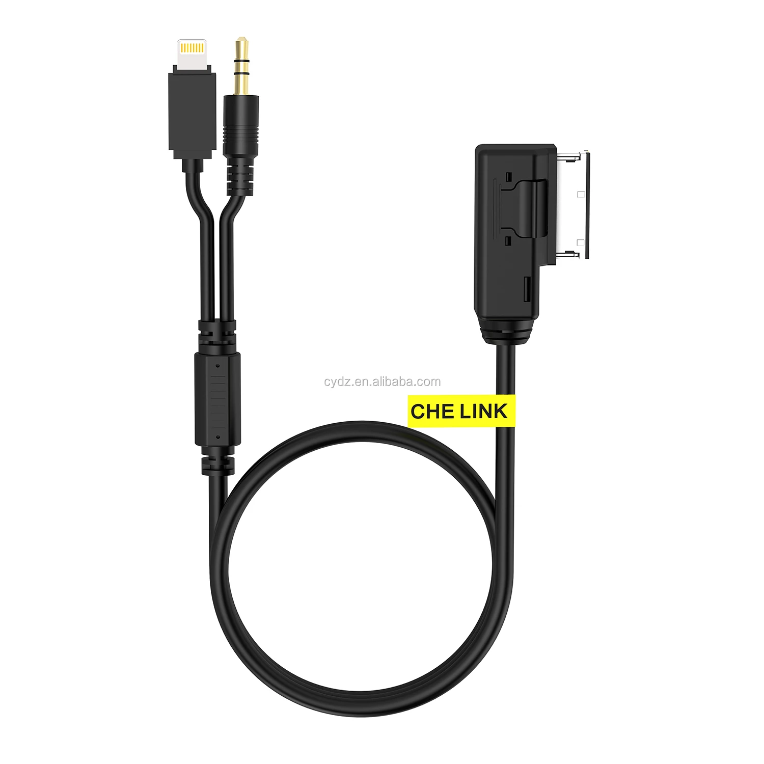 For Audi VW iPod iPhone 5 6 Car Cable AUX AMI MMI Audio Interface Lead Connector - ANKUX.COM