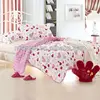 thick comforter/100 %cotton comfortable summer cool sleep mat comforter/ hot selling soft colorful comforter set