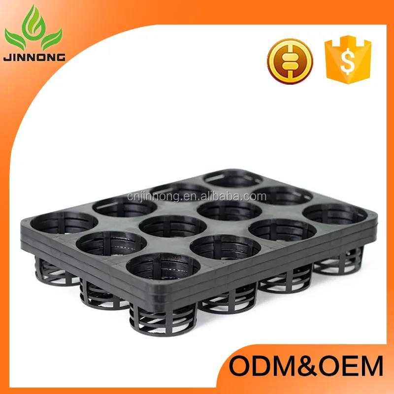 New product 12 cells flower pot bracket 2015 seedling trays for orchid plant nursery