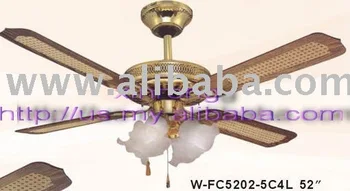 Decorative Ceiling Fan With 4 Lights W Fc5202 4c4l View Modern