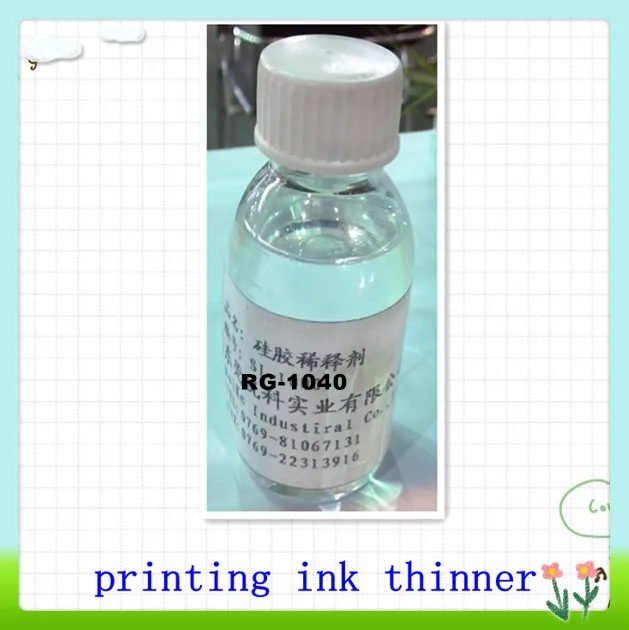 thinner for textile screen printing silicone ink diluent, View silicone