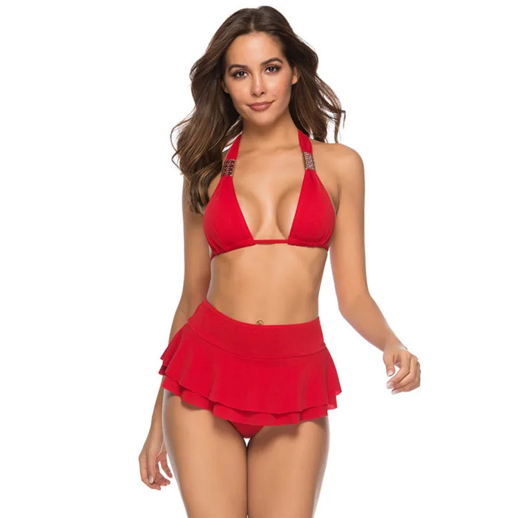 Pleated Sexy Bikini Beach Dress Red Sportswear Custom Made for Women Adults Print Pattern Picture 1pc/opp Bag for Free
Pleated Sexy Bikini Beach Dress Red Sportswear Custom Made for Women Adults Print Pattern Picture 1pc/opp Bag for Free