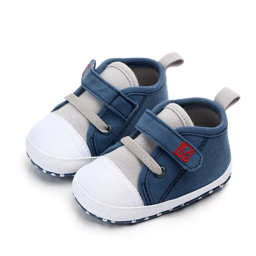 New arrival elastic band and hook&loop design canvas baby boy shoes, Blue/grey/beige
New arrival elastic band and hook&loop design canvas baby boy shoes, Blue/grey/beige
