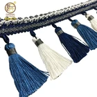Tassel curtain fringe fringe for curtains trimmings,fringe curtain trimming