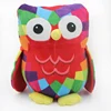 Lovely Cute Colorful owl stuffed toy