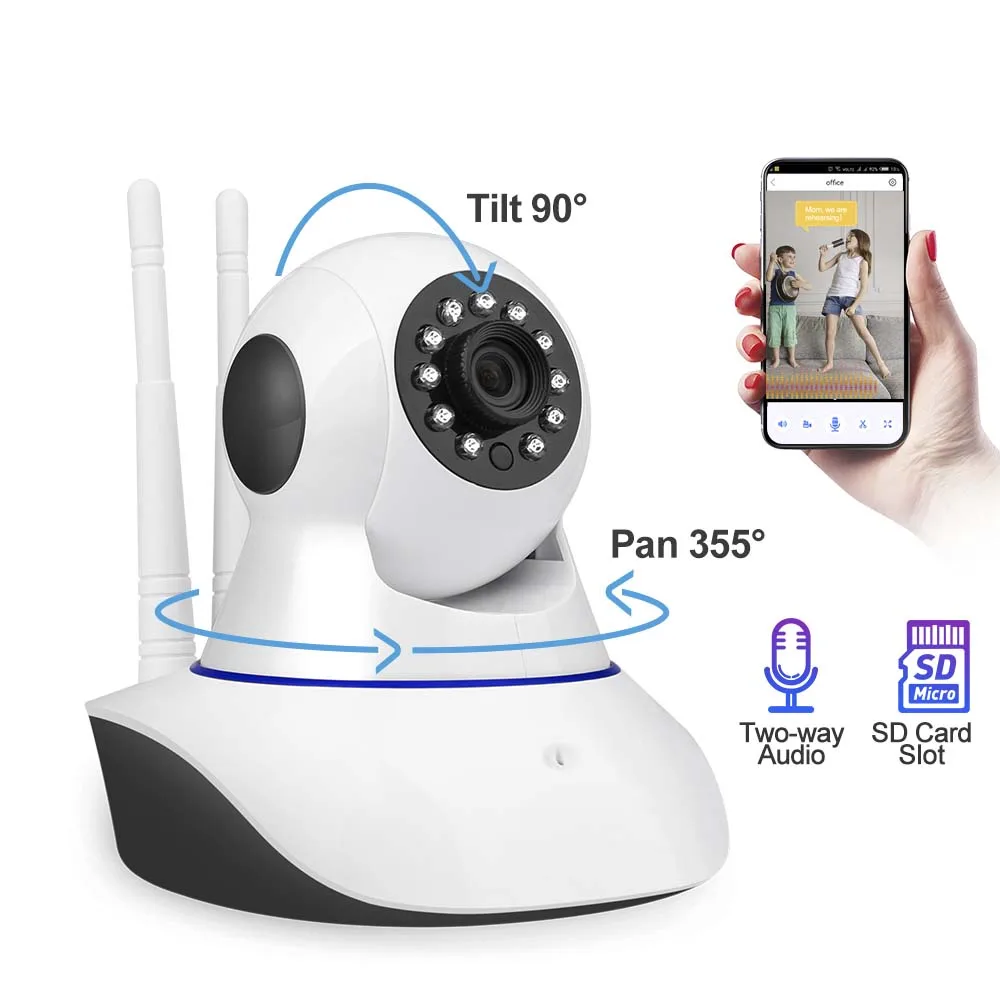 Gevilion OEM Two-Way Audio Phome Remote 720P Wireless Security Camera WiFi Home Surveillance IP Camera, N/a
Gevilion OEM Two-Way Audio Phome Remote 720P Wireless Security Camera WiFi Home Surveillance IP Camera, N/a