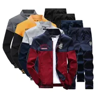New Men Sets Fashion Autumn Spring Sporting Suit Sweatshirt +Sweatpants Mens Clothing 2 Pieces Sets Slim Tracksuit
New Men Sets Fashion Autumn Spring Sporting Suit Sweatshirt +Sweatpants Mens Clothing 2 Pieces Sets Slim Tracksuit