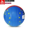PVC / TPU / PU size 5 indoor and outdoor machine sewn blue volleyball