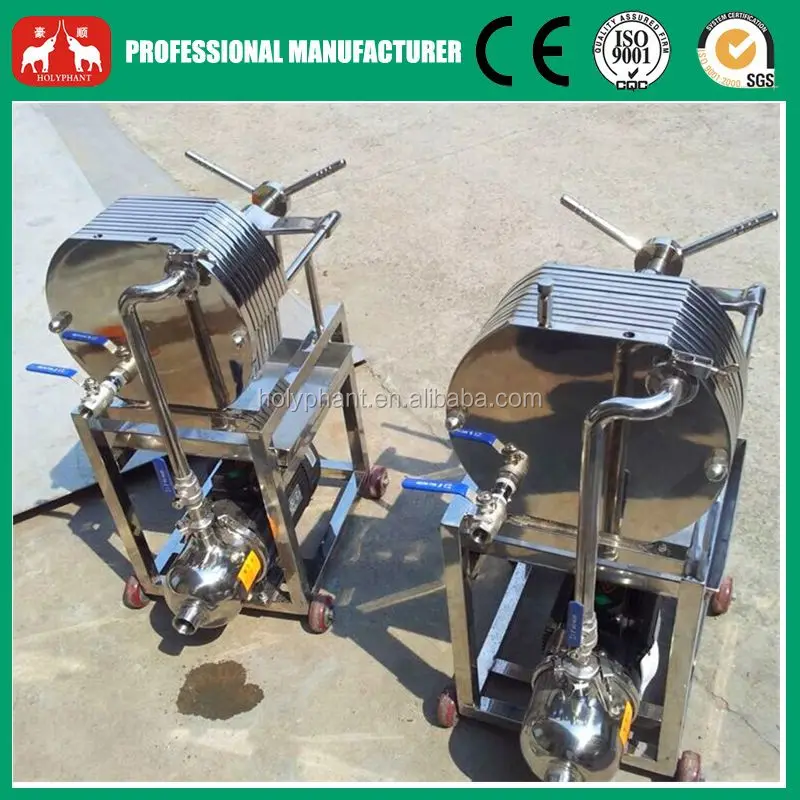 SS304 Stainless Cooking Mustard Oil Filter Machine in China