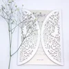 China factory supply professional manufacture laser cut wedding invitation card