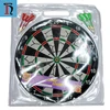 Wholesale High Quality Darts And Board 17 Inch Indoor Sports Entertainment Imprint Colors Custom Sisal Dartboard