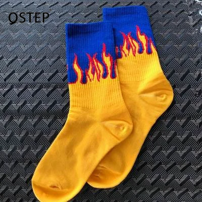 Manufacturers European and American Street Hip-Hop INS Popular Logo Original Flame Tube Pure Cotton Socks
Manufacturers European and American Street Hip-Hop INS Popular Logo Original Flame Tube Pure Cotton Socks