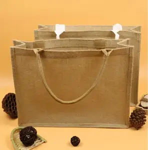 heavy duty jute shopping bags